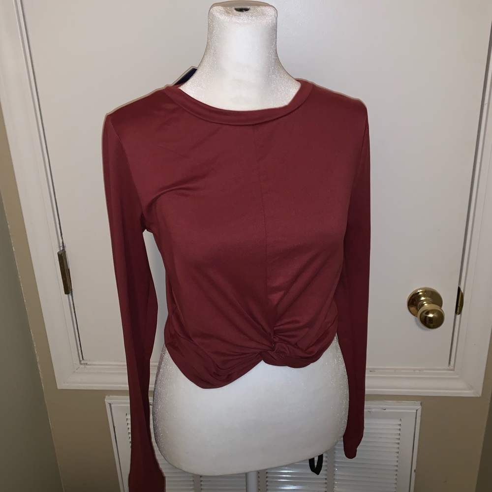 Crop top long sleeve